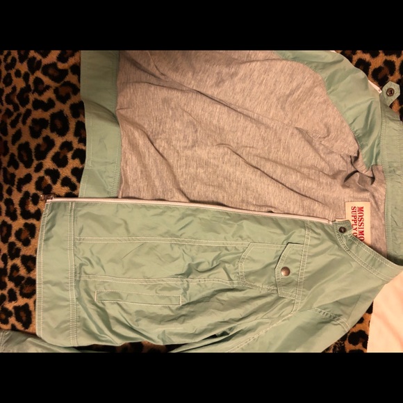 mint green jacket - Picture 3 of 3